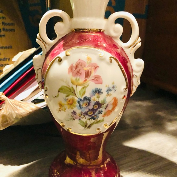 🏺Pair of Victorian George Washington & Martha porcelain parlor lamps🏺 - Picture 2 of 5